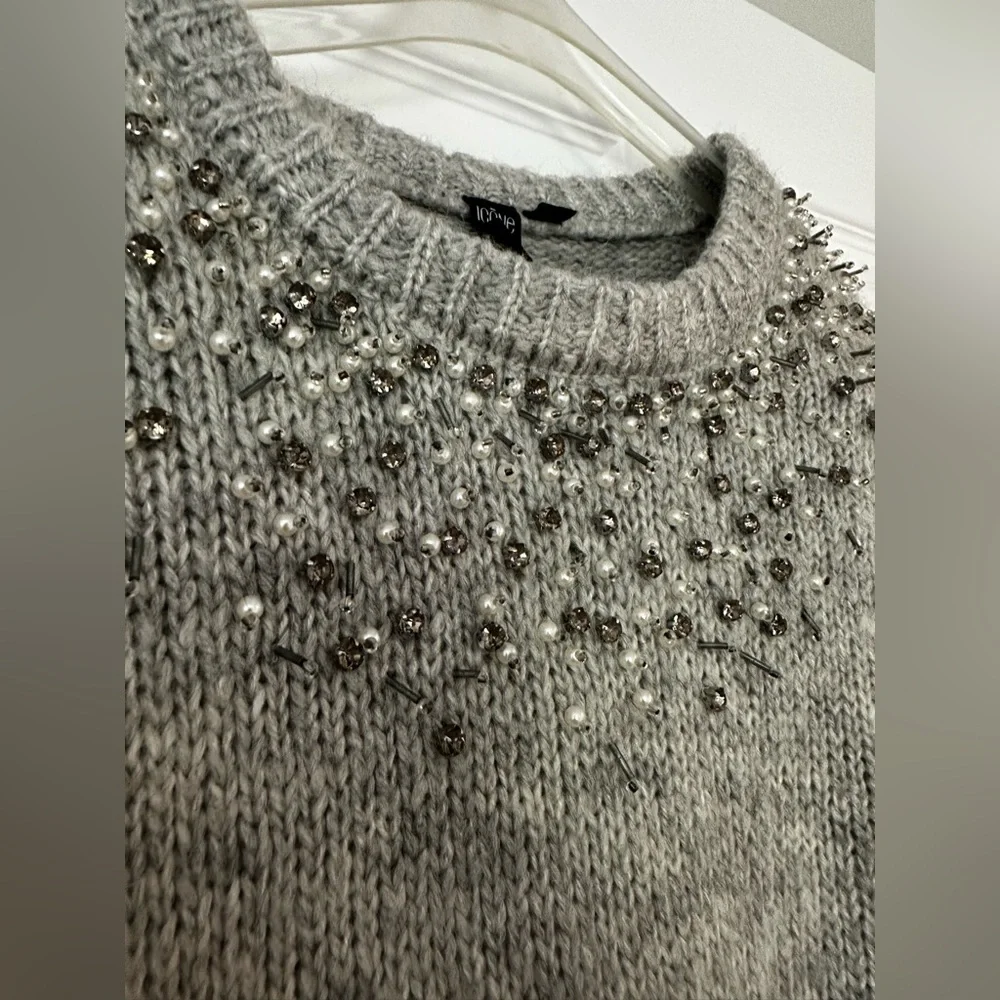 Simons Icône Beaded Sweater Size XL – Worn Once – Retail $100 – Selling for $30 - Picture 2 of 5